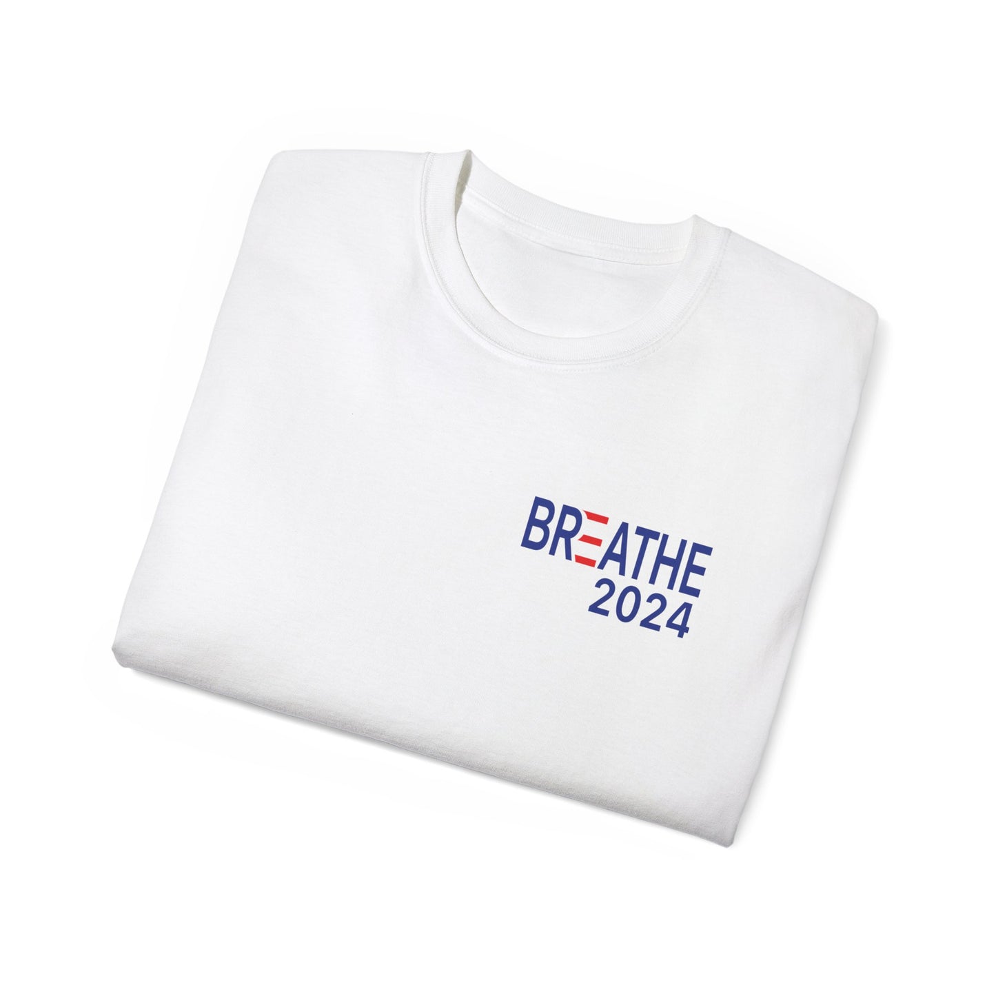 Unisex Ultra Cotton Tee - Breathe - RelaxandBreathe2024