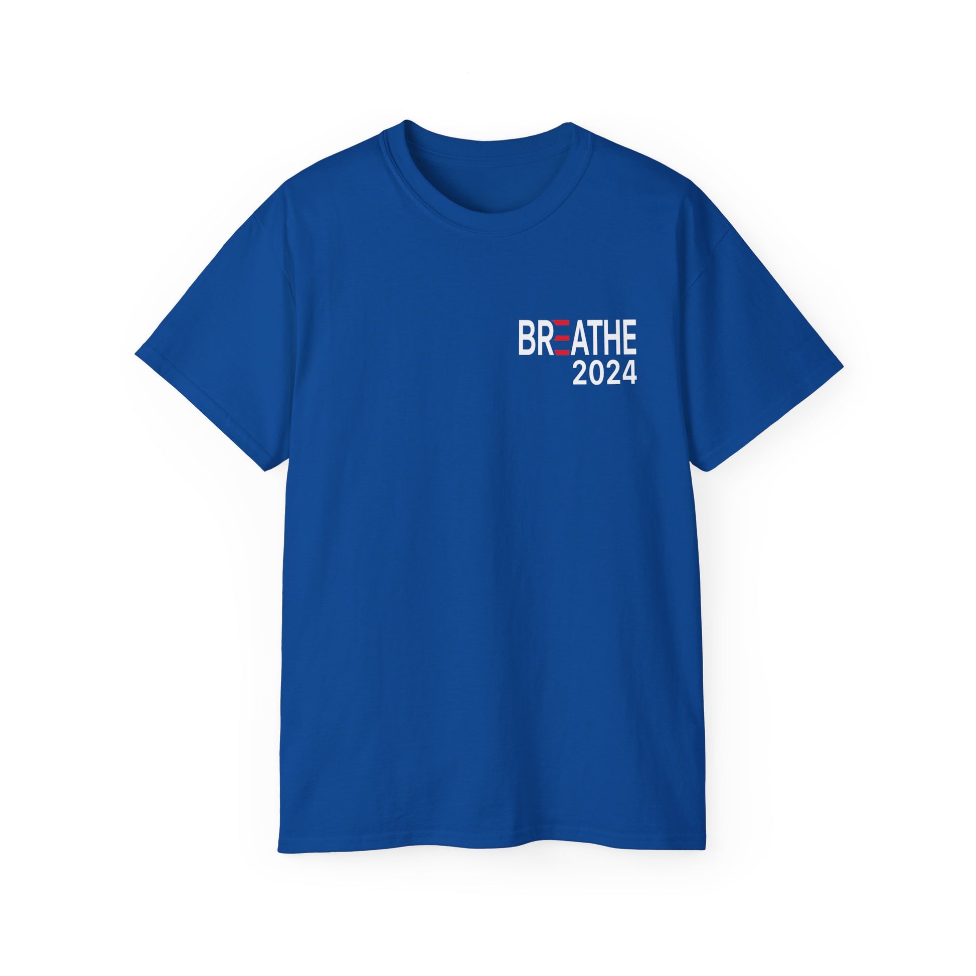 Unisex Ultra Cotton Tee - Breathe - RelaxandBreathe2024