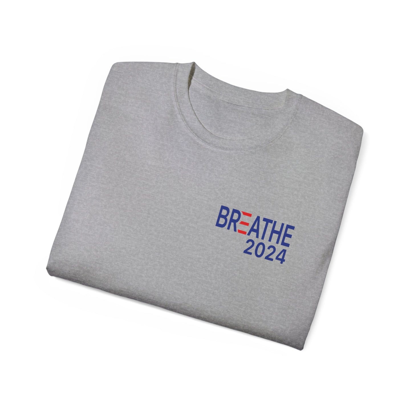 Unisex Ultra Cotton Tee - Breathe - RelaxandBreathe2024