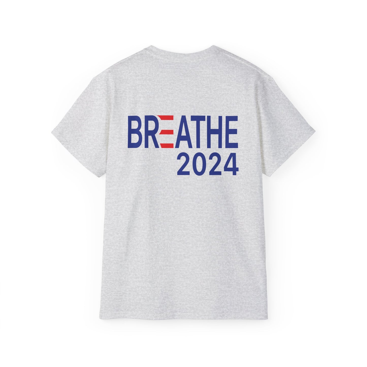 Unisex Ultra Cotton Tee - Breathe - RelaxandBreathe2024