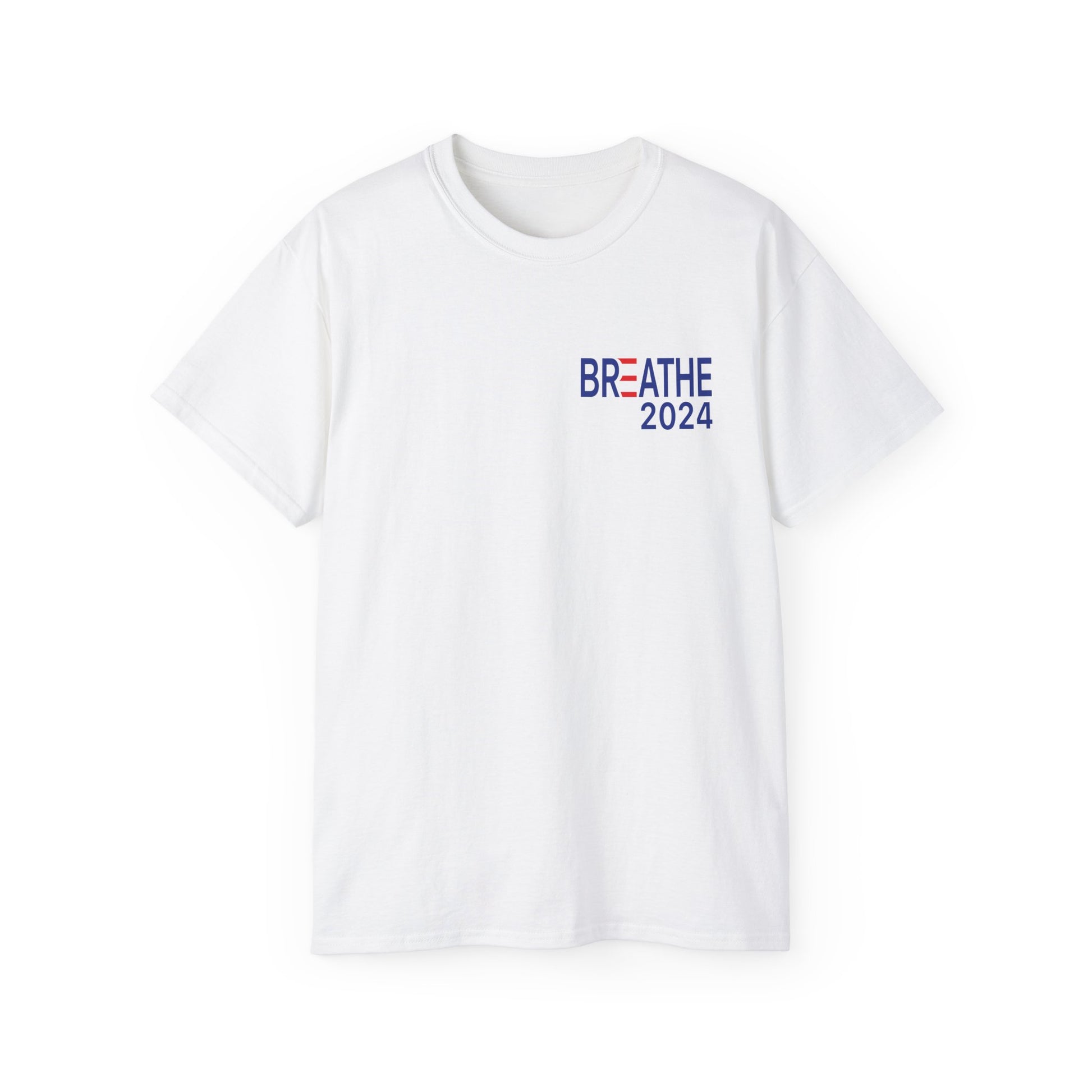 Unisex Ultra Cotton Tee - Breathe - RelaxandBreathe2024