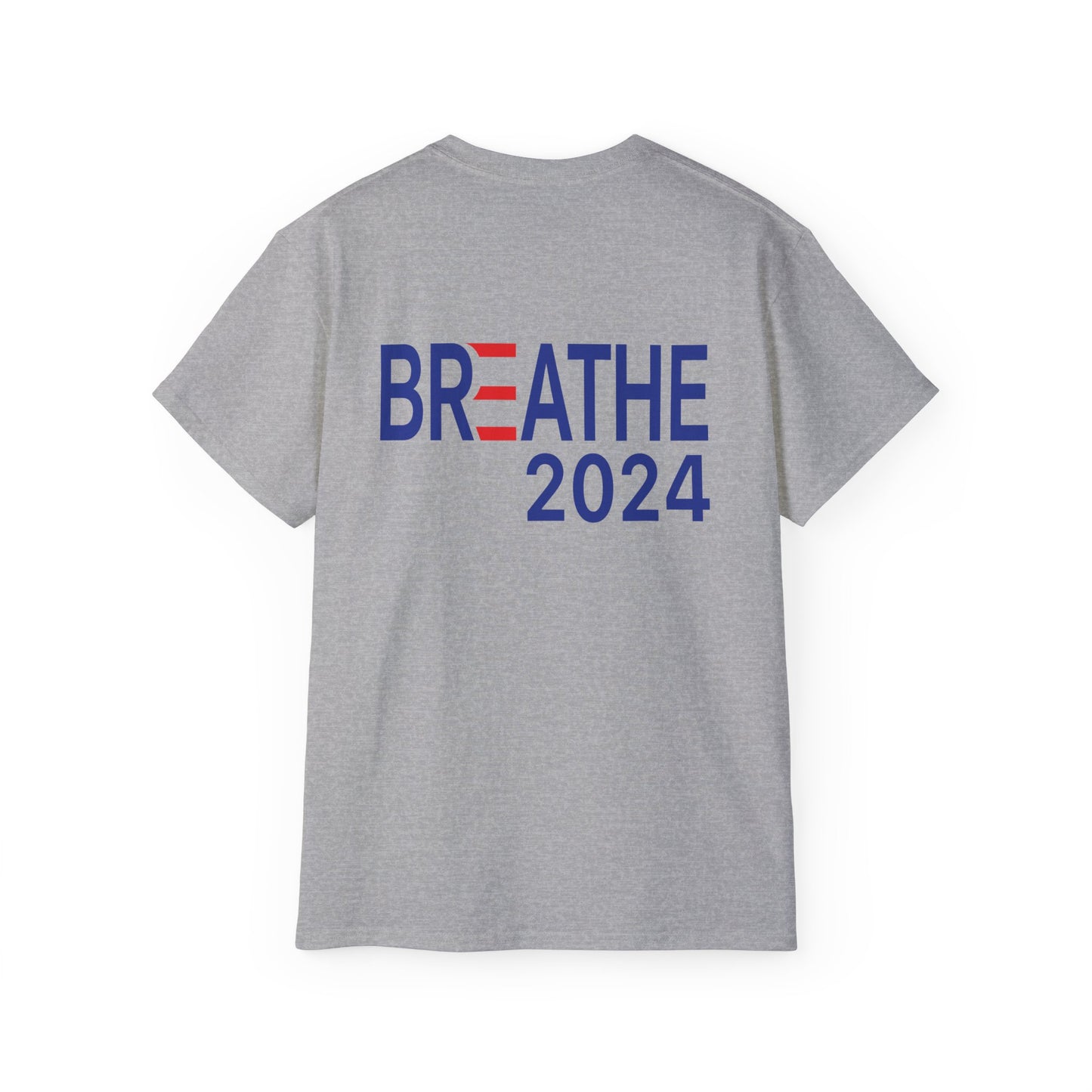 Unisex Ultra Cotton Tee - Breathe - RelaxandBreathe2024