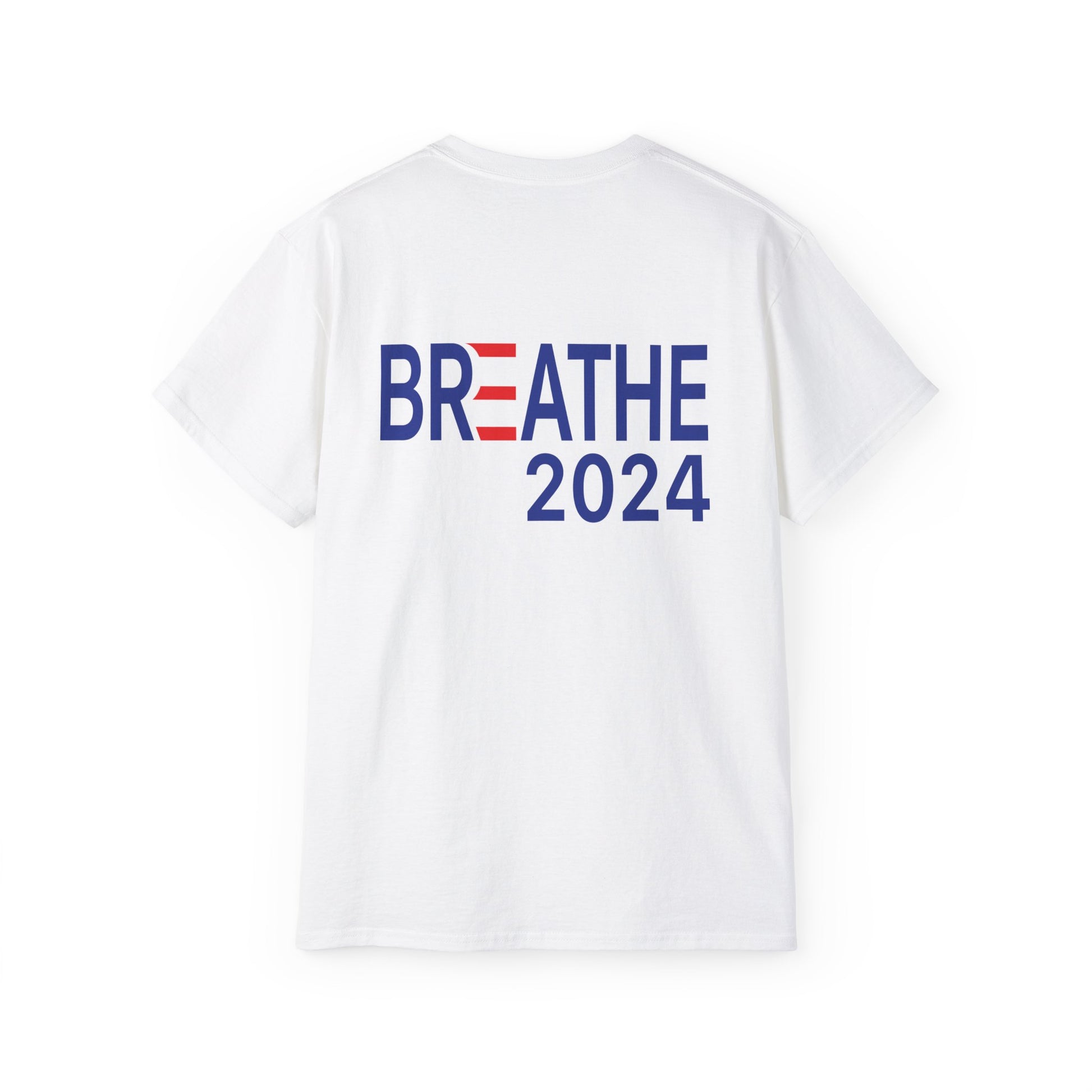 Unisex Ultra Cotton Tee - Breathe - RelaxandBreathe2024