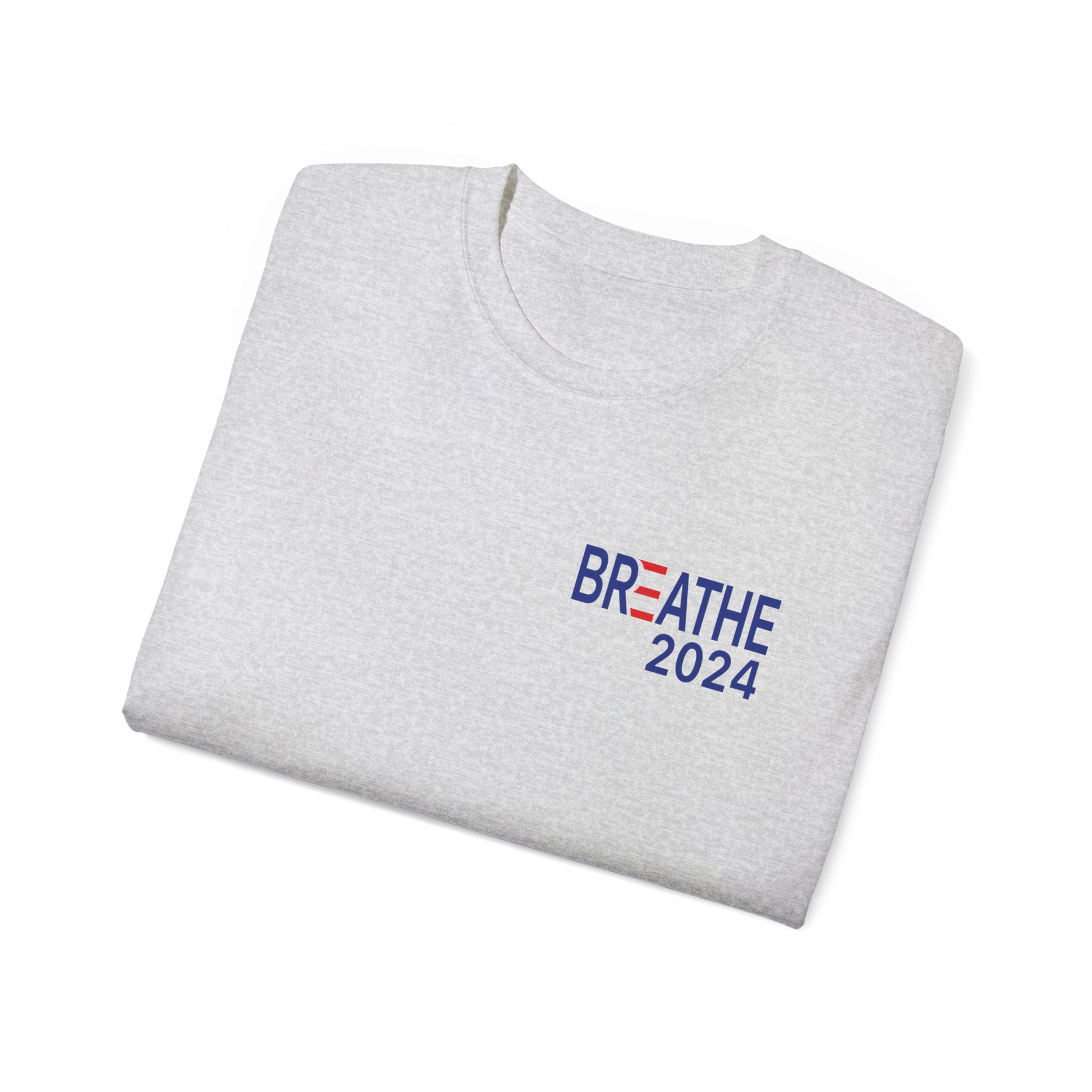 Unisex Ultra Cotton Tee - Breathe - RelaxandBreathe2024