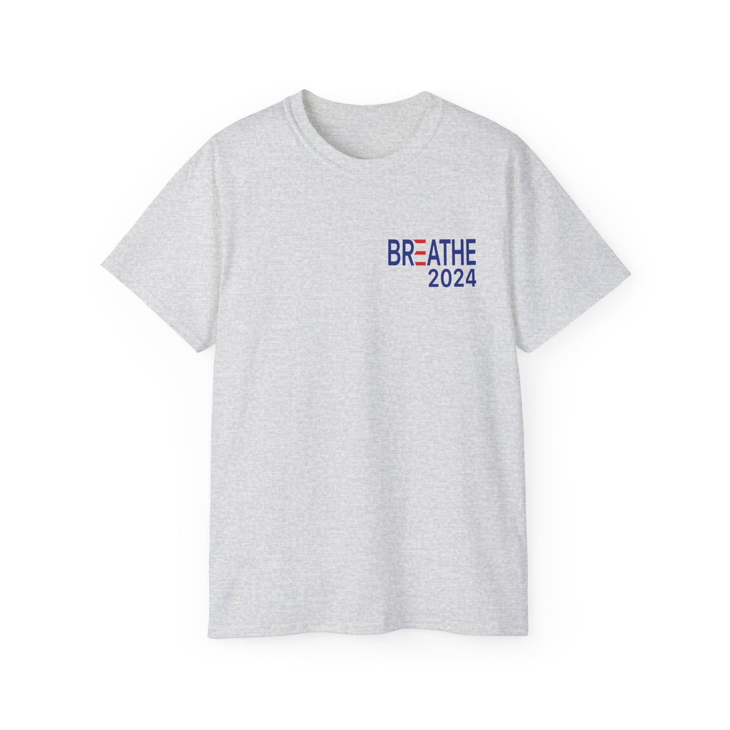 Unisex Ultra Cotton Tee - Breathe - RelaxandBreathe2024